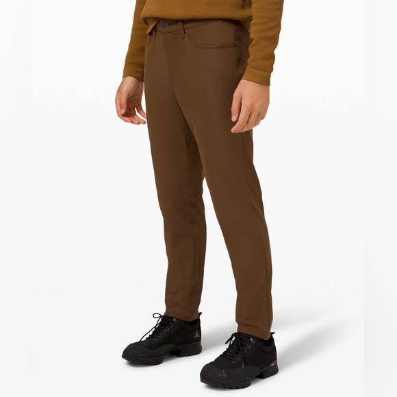 Lululemon ABC Pant Slim 30” Warpstreme Deep Artifact Brown - Picture 1 of 12